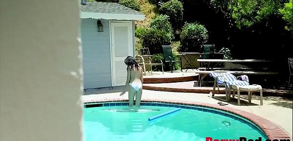  Pool Time With Daddy&039;s Cock- Avi Love